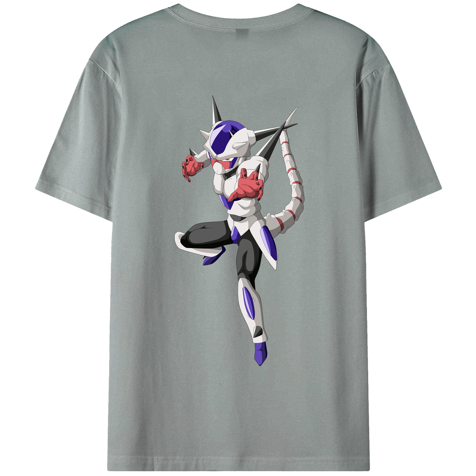 （画像用） ドラゴンボール クリーサ DRAGON BALL Kulisa 綿100％ メンズ半袖Tシャツ（バックプリント） 通気性